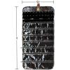 imageAngelinas Palace Tenby Jewelry Double Side Hanger Organizer Hook Hanging Closet Jewelry Storage Roll 24 Earring Ring Bars 28 Bracelet Pouches Watches Pocket 40 Necklaces LoopsAP GreenSilver Zebra
