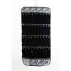 imageAngelinas Palace Tenby Jewelry Double Side Hanger Organizer Hook Hanging Closet Jewelry Storage Roll 24 Earring Ring Bars 28 Bracelet Pouches Watches Pocket 40 Necklaces LoopsAP Green4 Square