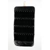 imageAngelinas Palace Tenby Jewelry Double Side Hanger Organizer Hook Hanging Closet Jewelry Storage Roll 24 Earring Ring Bars 28 Bracelet Pouches Watches Pocket 40 Necklaces LoopsAP GreenZebra