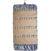 imageAngelinas Palace Tenby Jewelry Double Side Hanger Organizer Hook Hanging Closet Jewelry Storage Roll 24 Earring Ring Bars 28 Bracelet Pouches Watches Pocket 40 Necklaces LoopsAP GreenJewelry Jewelry