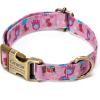 imagePersonalized Dog Collar with Name and Phone Number EngravedAdjustable Custom Puppy CollarOrganic Cotton Pet Collar for Small Medium Large Boy Girl Dogsluna lovegood