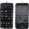 imageAngelinas Palace EZE Jewelry Hanger Organizer Home Storage Hanger Detachable Holders with Travel case Diamond BlackDiamond Black