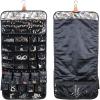 imageAngelinas Palace EZE Jewelry Hanger Organizer Home Storage Hanger Detachable Holders with Travel case Diamond BlackLost in Paradise