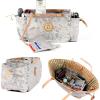 imageAngelinas Palace Hetta Purse Insert Bag Organizers Adjustable Handbag Sharpers Tote Storage Gift for HerMetallic SilverMetallic Silver
