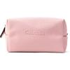 imageAngelinas Palace Personalized Makeup BagWaterproof Vegan Leather Toiletry BagEmbossed Name Cosmetic Bag for Birthday Bridesmaids Wedding GiftJelly Pink