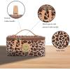imageAngelinas Palace Gorde Medium Jewelry Case Womens Travel Organizer Bag Big Capacity Storage with Detachable Necklace Earring Ring Pouches Train Jewelry Case LeopardLeopard