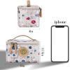 imageAngelinas Palace Gorde Small Jewelry Case Womens Travel Organizer Bag Big Capacity Storage with Detachable Necklace Earring Ring Pouches Train Jewelry CaseJewelry Jewelry