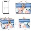 imageAngelinas Palace Jewelry Organizer Boxes for Women GirlsEiger Medium Travel Jewelry Case Storage Bag with Detachable Necklace Earring Bracelet Ring PouchesDiamond BlackBohemian Bliss