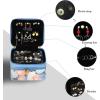 imageAngelinas Palace Jewelry Organizer Boxes for Women GirlsEiger Medium Travel Jewelry Case Storage Bag with Detachable Necklace Earring Bracelet Ring PouchesDiamond BlackBohemian Bliss