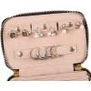 imageAngelinas Palace Snakeskin Pattern Jewelry Organizer Case Bridesmaid Gifts Travel Bag Vegan Leather Box for Necklace Earring Bracelet RingChampagneBlack