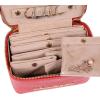 imageAngelinas Palace Snakeskin Pattern Jewelry Organizer Case Bridesmaid Gifts Travel Bag Vegan Leather Box for Necklace Earring Bracelet RingChampagneRed