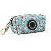 imageOrganic Cotton Dog Poop Bag Holder for Leash Brass Hardware Waste Bag Dispenser Pet Waste Management SolutionArbutus