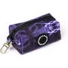 imageOrganic Cotton Dog Poop Bag Holder for Leash Brass Hardware Waste Bag Dispenser Pet Waste Management SolutionAurora