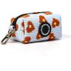imageOrganic Cotton Dog Poop Bag Holder for Leash Brass Hardware Waste Bag Dispenser Pet Waste Management SolutionButter Waffles