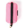 imageOrganic Cotton Dog Poop Bag Holder for Leash Brass Hardware Waste Bag Dispenser Pet Waste Management SolutionCoral