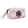 imageOrganic Cotton Dog Poop Bag Holder for Leash Brass Hardware Waste Bag Dispenser Pet Waste Management SolutionDaisy