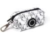 imageOrganic Cotton Dog Poop Bag Holder for Leash Brass Hardware Waste Bag Dispenser Pet Waste Management SolutionEucalyptus