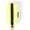 imageOrganic Cotton Dog Poop Bag Holder for Leash Brass Hardware Waste Bag Dispenser Pet Waste Management SolutionLemon
