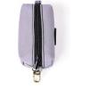 imageOrganic Cotton Dog Poop Bag Holder for Leash Brass Hardware Waste Bag Dispenser Pet Waste Management SolutionLight Grey