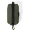 imageOrganic Cotton Dog Poop Bag Holder for Leash Brass Hardware Waste Bag Dispenser Pet Waste Management SolutionMilitary Green