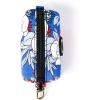 imageOrganic Cotton Dog Poop Bag Holder for Leash Brass Hardware Waste Bag Dispenser Pet Waste Management SolutionRhododendron