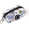 imageOrganic Cotton Dog Poop Bag Holder for Leash Brass Hardware Waste Bag Dispenser Pet Waste Management SolutionSpring Valley