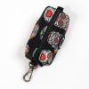 imageOrganic Cotton Dog Poop Bag Holder for Leash Brass Hardware Waste Bag Dispenser Pet Waste Management SolutionSugar Skull