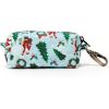 imageOrganic Cotton Dog Poop Bag Holder for Leash Brass Hardware Waste Bag Dispenser Pet Waste Management SolutionThe Santa
