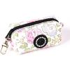 imageOrganic Cotton Dog Poop Bag Holder for Leash Brass Hardware Waste Bag Dispenser Pet Waste Management SolutionVintage Rose Pink