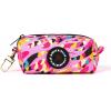 imageOrganic Cotton Dog Poop Bag Holder for Leash Brass Hardware Waste Bag Dispenser Pet Waste Management SolutionZebra