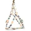 imageAngie and Allie Organic Cotton Personalized Step in Dog Harness with Brass BuckleCustom Dog Halter VestsAdjustable No Pull Canine Halter Harness for Small Medium Large DogsColorful Leopard