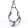 imageAngie and Allie Organic Cotton Personalized Step in Dog Harness with Brass BuckleCustom Dog Halter VestsAdjustable No Pull Canine Halter Harness for Small Medium Large DogsTropical Pinky