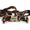 imageAngie and Allie Organic Cotton Personalized Step in Dog Harness with Brass BuckleCustom Dog Halter VestsAdjustable No Pull Canine Halter Harness for Small Medium Large DogsSunflowers