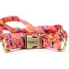 imageAngie and Allie Organic Cotton Personalized Step in Dog Harness with Brass BuckleCustom Dog Halter VestsAdjustable No Pull Canine Halter Harness for Small Medium Large DogsZebra