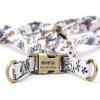 imageAngie and Allie Organic Cotton Personalized Step in Dog Harness with Brass BuckleCustom Dog Halter VestsAdjustable No Pull Canine Halter Harness for Small Medium Large DogsSpring Valley