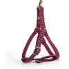 imageAngie and Allie Organic Cotton Personalized Step in Dog Harness with Brass BuckleCustom Dog Halter VestsAdjustable No Pull Canine Halter Harness for Small Medium Large DogsShepherd Fuschia