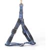 imageAngie and Allie Organic Cotton Personalized Step in Dog Harness with Brass BuckleCustom Dog Halter VestsAdjustable No Pull Canine Halter Harness for Small Medium Large DogsPlaid Blue