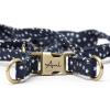 imageAngie and Allie Organic Cotton Personalized Step in Dog Harness with Brass BuckleCustom Dog Halter VestsAdjustable No Pull Canine Halter Harness for Small Medium Large DogsStars