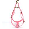 imageAngie and Allie Organic Cotton Personalized Step in Dog Harness with Brass BuckleCustom Dog Halter VestsAdjustable No Pull Canine Halter Harness for Small Medium Large DogsCoral