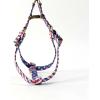 imageAngie and Allie Organic Cotton Personalized Step in Dog Harness with Brass BuckleCustom Dog Halter VestsAdjustable No Pull Canine Halter Harness for Small Medium Large DogsStars and Stripes
