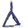 imageAngie and Allie Organic Cotton Personalized Step in Dog Harness with Brass BuckleCustom Dog Halter VestsAdjustable No Pull Canine Halter Harness for Small Medium Large DogsRoyal Blue