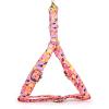 imageAngie and Allie Organic Cotton Personalized Step in Dog Harness with Brass BuckleCustom Dog Halter VestsAdjustable No Pull Canine Halter Harness for Small Medium Large DogsZebra