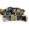 imageAngie and Allie Organic Cotton Personalized Step in Dog Harness with Brass BuckleCustom Dog Halter VestsAdjustable No Pull Canine Halter Harness for Small Medium Large DogsTropical Night