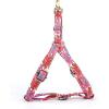 imageAngie and Allie Organic Cotton Personalized Step in Dog Harness with Brass BuckleCustom Dog Halter VestsAdjustable No Pull Canine Halter Harness for Small Medium Large DogsBlooms