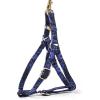 imageAngie and Allie Organic Cotton Personalized Step in Dog Harness with Brass BuckleCustom Dog Halter VestsAdjustable No Pull Canine Halter Harness for Small Medium Large DogsAurora