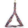 imageAngie and Allie Organic Cotton Personalized Step in Dog Harness with Brass BuckleCustom Dog Halter VestsAdjustable No Pull Canine Halter Harness for Small Medium Large DogsRoses