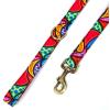 imageOrganic Cotton Dog Leash for SmallMedium and Large BreedBrass Hardware Pet Leash for WalkingRunning and Training 6FTDream Fantasy