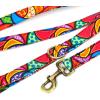 imageOrganic Cotton Dog Leash for SmallMedium and Large BreedBrass Hardware Pet Leash for WalkingRunning and Training 6FTDream Fantasy