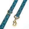 imageOrganic Cotton Dog Leash for SmallMedium and Large BreedBrass Hardware Pet Leash for WalkingRunning and Training 6FTHoneycomb