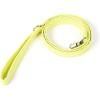 imageOrganic Cotton Dog Leash for SmallMedium and Large BreedBrass Hardware Pet Leash for WalkingRunning and Training 6FTLemon